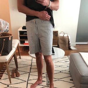 Austin Reed shorts seer sucker